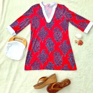 Lilly dress m coral